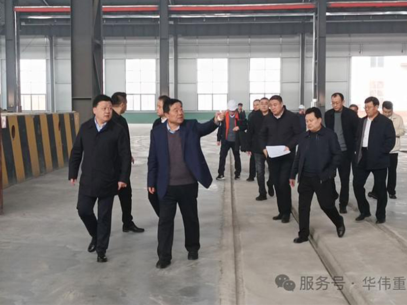 市、區(qū)領導調研華偉重工